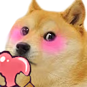 dogeheart emote