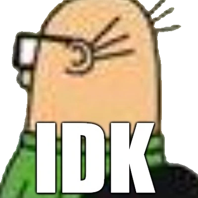 idk emote