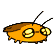 party_kawaii_roach animated emote