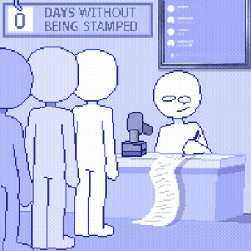 stamped emote