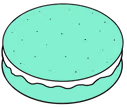 Cyan_Macaron emote