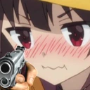 Megumi_gun emote