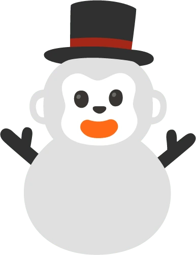 Snowman_Monkey emoji