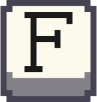pixel_letter_f emoji