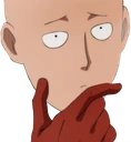 saitamaThinking emote