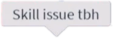 SkillIssue emote