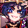 ScaraPixelEvilLaughgif animated emote