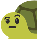 CEPTurtleWithRaisedEyebrow emote