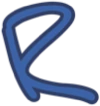 LetterR_Blue emote
