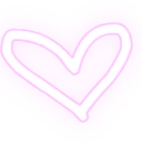 pinkglowingheart emoji