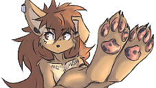CuteFurryFeet emote