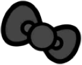 blacksanriobow emote