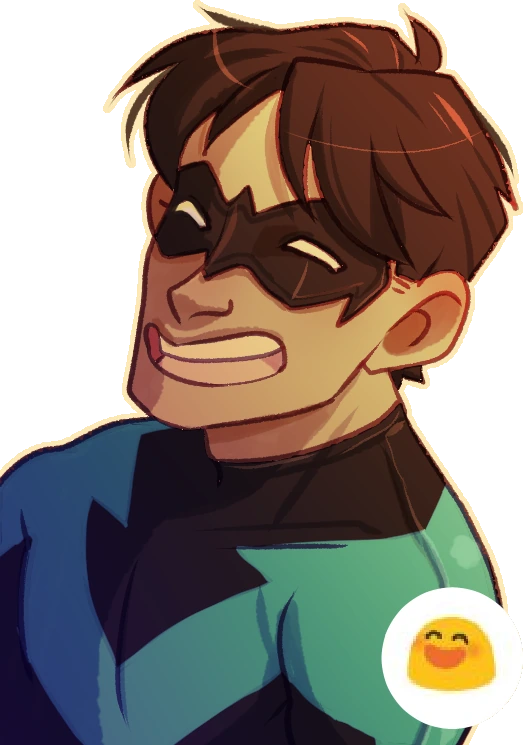 NightwingGrin emoji