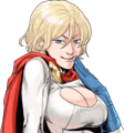 PowerGirlSmirk emote
