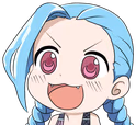JinxHappy emote