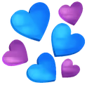 Purple_blue_hearts emote