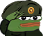 PeepoSoldierSalute emote