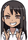 Nagatoro_Clap emote