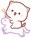 Mochiandunicorn emote
