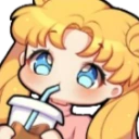 usagi_drinking emote