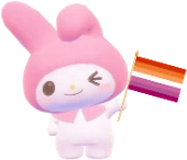 my_melody_lesbian_pride emote