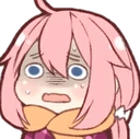 NadeshikoScared emote