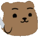 stabbyBear emoji