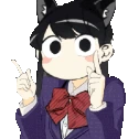 KomiPoint emote