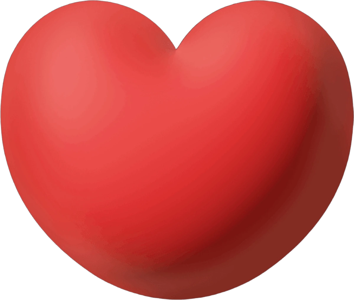 3DHeartRed emote