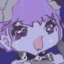AquaCrying animated emote