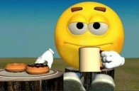 Chilling emoji