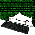 HackerBongoCat emote