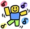 Dancing static emote