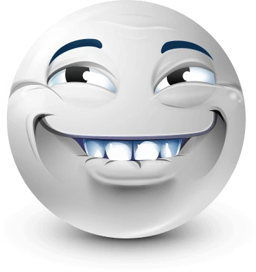 Joobi_White_Silly_Happy emote