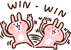 pinkbunnywin emote