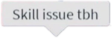 SkillIssue emote