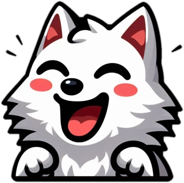 wolf_happy emote