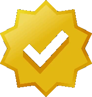 GoldenVerified emote