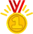 medal_yellow_first_gold_YT emote