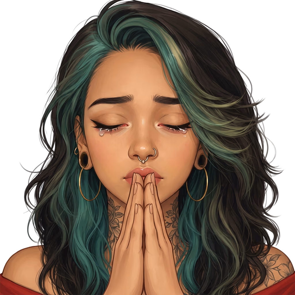 mona_pray sticker