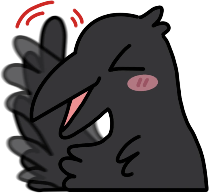 Crowwave emote