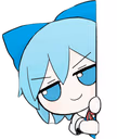 CirnoPeek emote