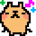 Capybara animated emote