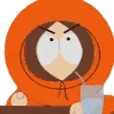 KennyAngryTableSlam emote