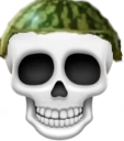 MelonSkull emote