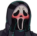 GhostieBlush emote