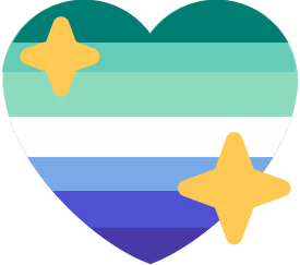gay_shiny_heart_flag emote