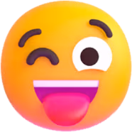 win11emoji_stuck_out_tongue_wink emote