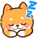 shibasleep emote