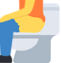 Shitting emote